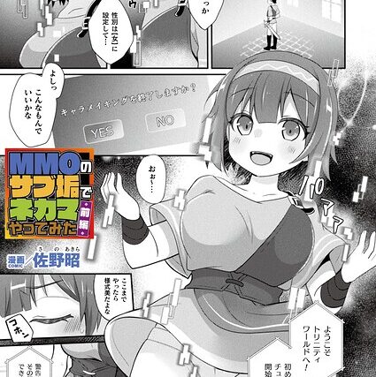 MMOのサブ垢でネカマやってみた（単話）【ファンタジー】 サンプル画像