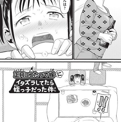 正月にこたつで嫁にイタズラしてたら姪っ子だった件（単話）【単話】 サンプル画像