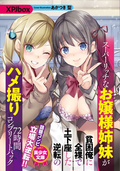 スーパーリッチなお嬢様姉妹が貧困俺に全裸で土下座した逆転のハメ撮り72時間コンプリートパック【ツンデレ】 サンプル画像
