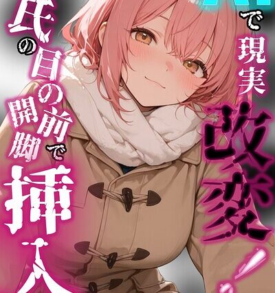 AIで現実改変！彼氏の目の前で開脚挿入〜NTRもコスプレもヤリ放題〜【棒消し修正版】（単話）【AI生成】 サンプル画像